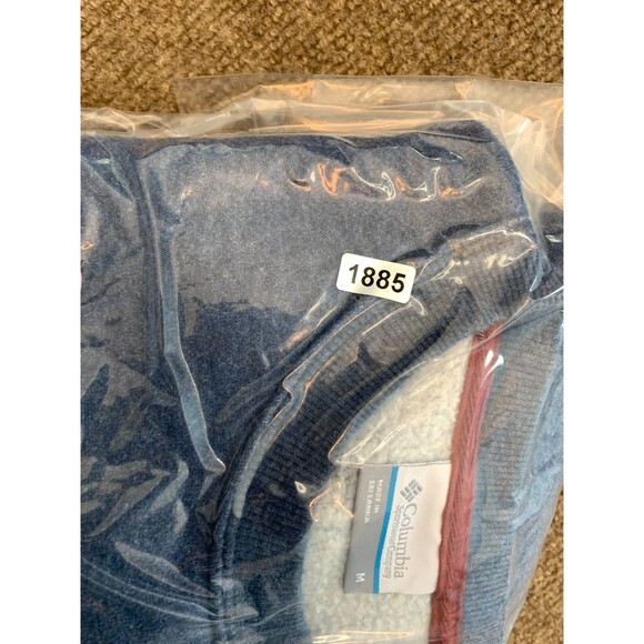 Columbia Sweater Mens M Hart Mountain Long Sleeve Crew Neck Fleece Pullover - Picture 8 of 8